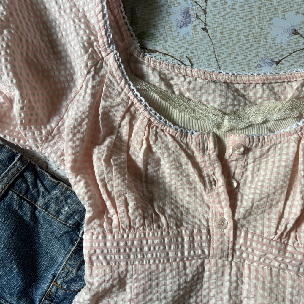 ‧₊˚♪ belle babydoll top