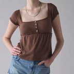 ‧₊˚♪ brown henley