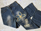 ‧₊˚♪ flower pants