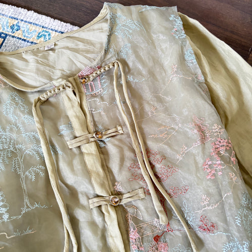 ‧₊˚♪ tang suit top
