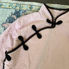 ‧₊˚♪ babypink cheongsam top