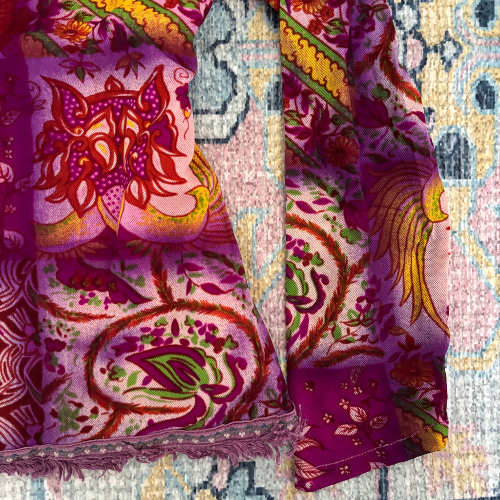 ‧₊˚♪ desi printed top