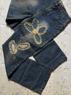 ‧₊˚♪ flower pants