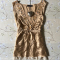 ‧₊˚♪ champagne gold top