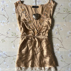 ‧₊˚♪ champagne gold top